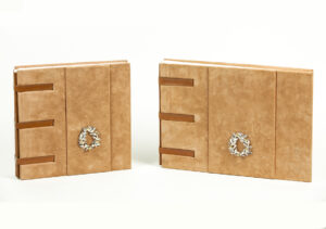 Handmade leather album big