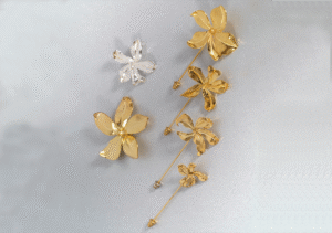 Silver or gold platted pin Νο5