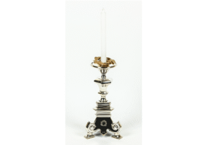 Silver-plated candlestick