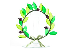 Murano olive wreath